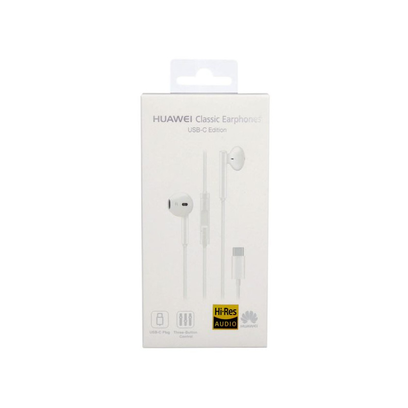 Huawei CM33 Classic Earphones USB-C White Blister